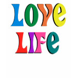 LOVE LIFE! customizable christian message t-shirts