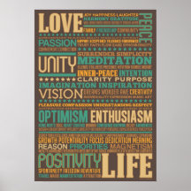 Inspirational Poster Design on Love Life  Inspirational Motivational Art Design Posters