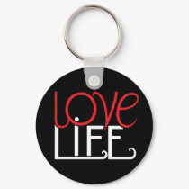 Love Life Keychain by floatinglemons Love Life Keychain