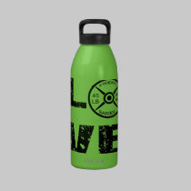 Love Lifting Weights water bottles