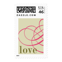 Love Light Cream postage by weddingchannel Love Light Cream postage