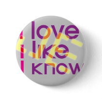 love, like, know, J.E. Pins