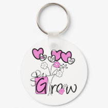 Love Live Laugh Grow keychains by gardening Love Live Laugh Grow keychains