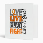 Love Live Play Fight Like A Girl MS Vinyl Binder