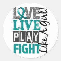 Love Live Play Fight Like A Girl PCOS Stickers