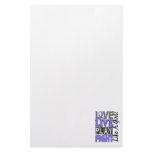 Love Live Play Fight Like A Girl Stomach Cancer Stationery Design