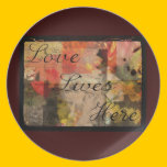 Love Lives Here Plate plates