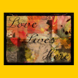 Love Lives Here posters