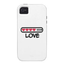 Love loading hearts iPhone 4 case