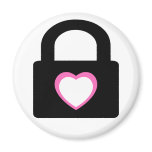 love locked down. fridge magnets