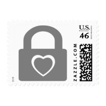 love locked down. postage