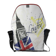 Love London Courier Bags