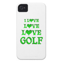 Love Love Golf iPhone 4 Covers