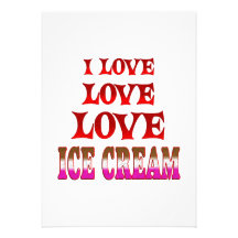 Love Love Ice Cream Cards