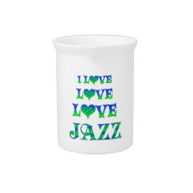 Love Love Jazz Beverage Pitchers