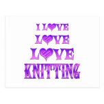 Love Love Knitting Postcards