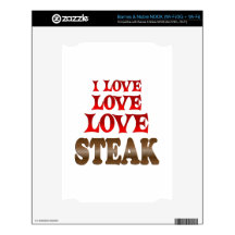 Love Love Steak Skin For NOOK