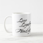 LOVE LOYALTY FRIENDSHIP custom photo bridal gift Mugs
