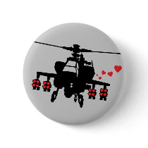 Love Machine Attack Chopper Pinback Buttons