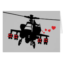 Love Machine Attack Chopper Greeting Card