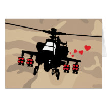 Love Machine Attack Chopper Greeting Cards