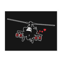 Love Machine Attack Chopper Postcards