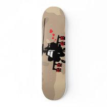 Love Machine Attack Chopper skateboards by strk3 Love Machine Attack Chopper skateboards