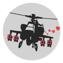 Love Machine Attack Chopper Sticker
