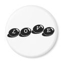 LOVE magnets