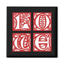 Love magnets by dndartstudio Love magnets