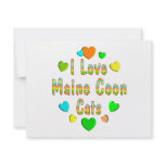 Love Maine Coon Cats Announcement