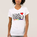 Love Make A Family t-shirts