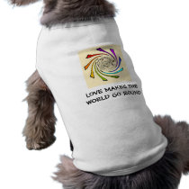 love makes the world go round pet clothing by scandydesigns love makes the world go round pet clothing