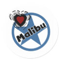 Love Malibu stickers by USAcities Love Malibu stickers