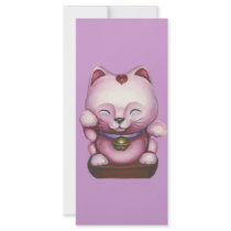 Love Maneki-neko rack cards