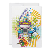 Love Manila, Philippines Invites invitations