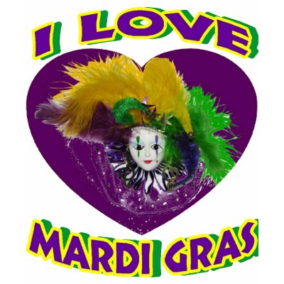 Love Mardi Gras shirt