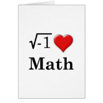Love math cards