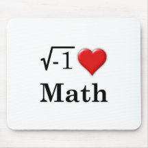 Love math mousepads