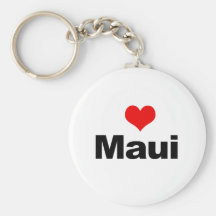 Love Maui Keychain