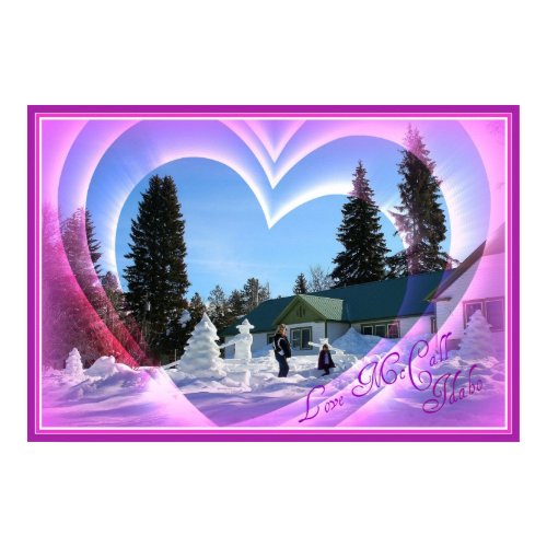 Love McCall, Idaho print