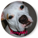 Love Me? button by rescueadog Love Me? button