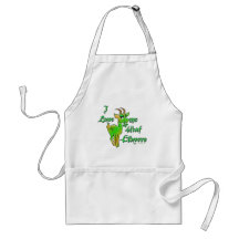 Love Me Irish Clovers Goat Aprons