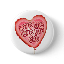 Love me, love my Cat Pins