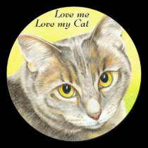Love me, Love my Cat sticker