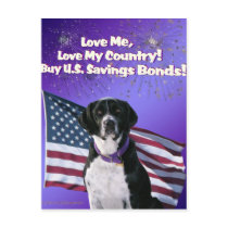 Love Me, Love My Country Postcard