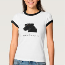 , Love me Love my Dog t-shirts