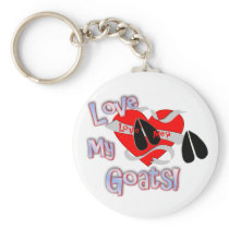 Love Me? Love My Goats! Key Chains