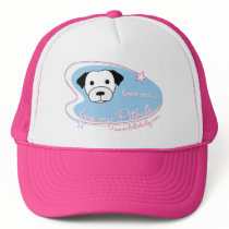 Love me...love my Pitbull hats by HelloBully Love me...love my Pitbull hats