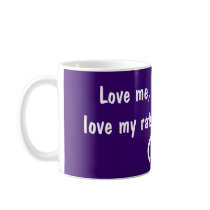 Love me,love my rats! coffee mug
